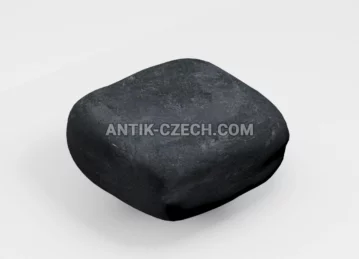 Zaoblená dlažební kostka z čediče fotografie 1