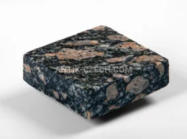 Řezaná dlažební kostka ze žuly Leopard Red fotografie 2
