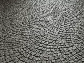 Štípaná dlažební kostka ze žuly Grey Ukraine fotografie 2