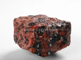 Štípaná dlažební kostka ze žuly Rosso Santiago fotografie 5
