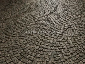 Štípaná dlažební kostka ze žuly Ukrainian Autumn fotografie 2