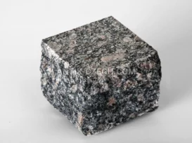 Štípaná a řezaná dlažební kostka ze žuly Leopard Grey fotografie 3