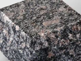 Štípaná a řezaná dlažební kostka ze žuly Leopard Grey fotografie 7
